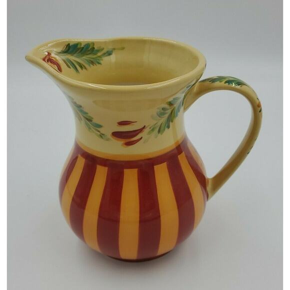 Gail Pittman Siena Large Ceramic Serving Pitcher - Picture 1 of 6